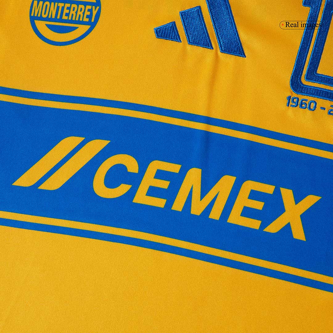 Tigres UANL Home Soccer Jersey 25/26 Yellow - gojersey
