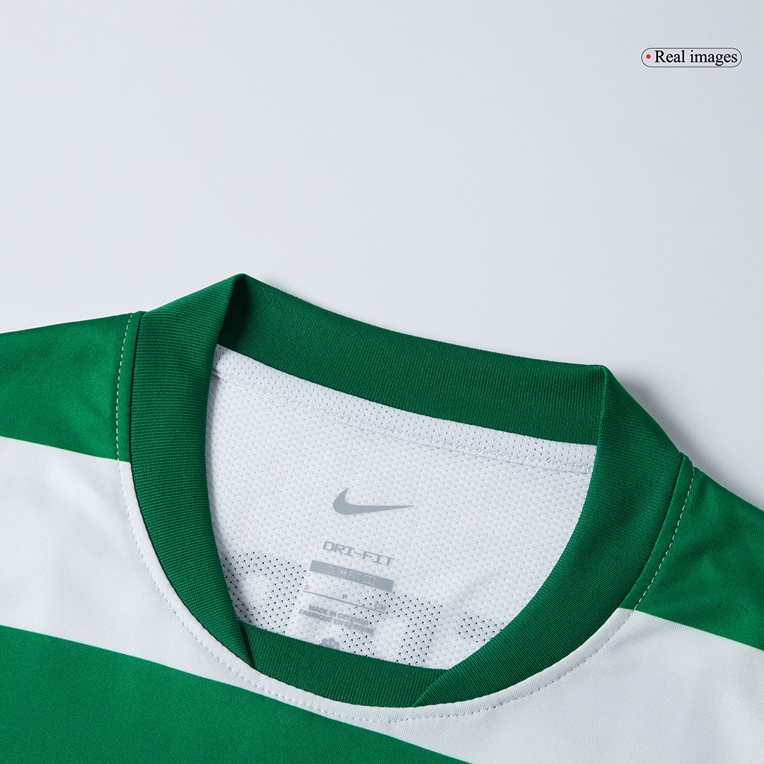 Sporting CP Home Soccer Jersey 25/26 Green&White - gojersey