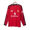Manchester United Long Sleeve Home Soccer Jersey 2025/26 - gojersey
