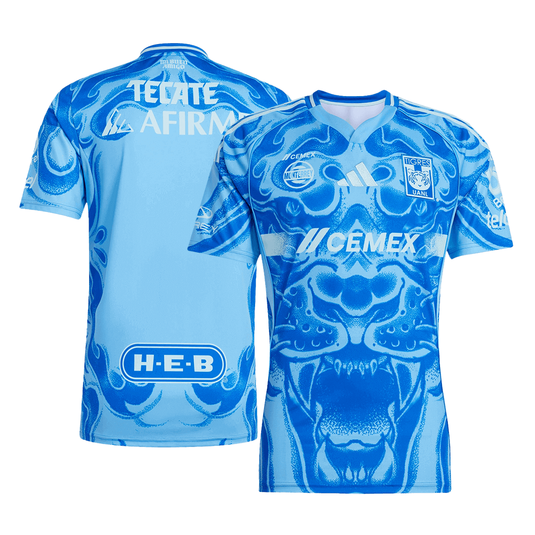 Tigres UANL Away Soccer Jersey 2025/26 - gojersey