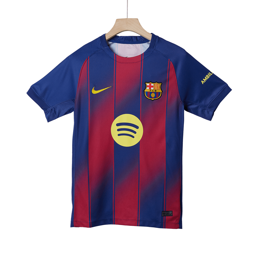 Barcelona ROONY #19 Home Soccer Jersey 2025/26 - gojersey
