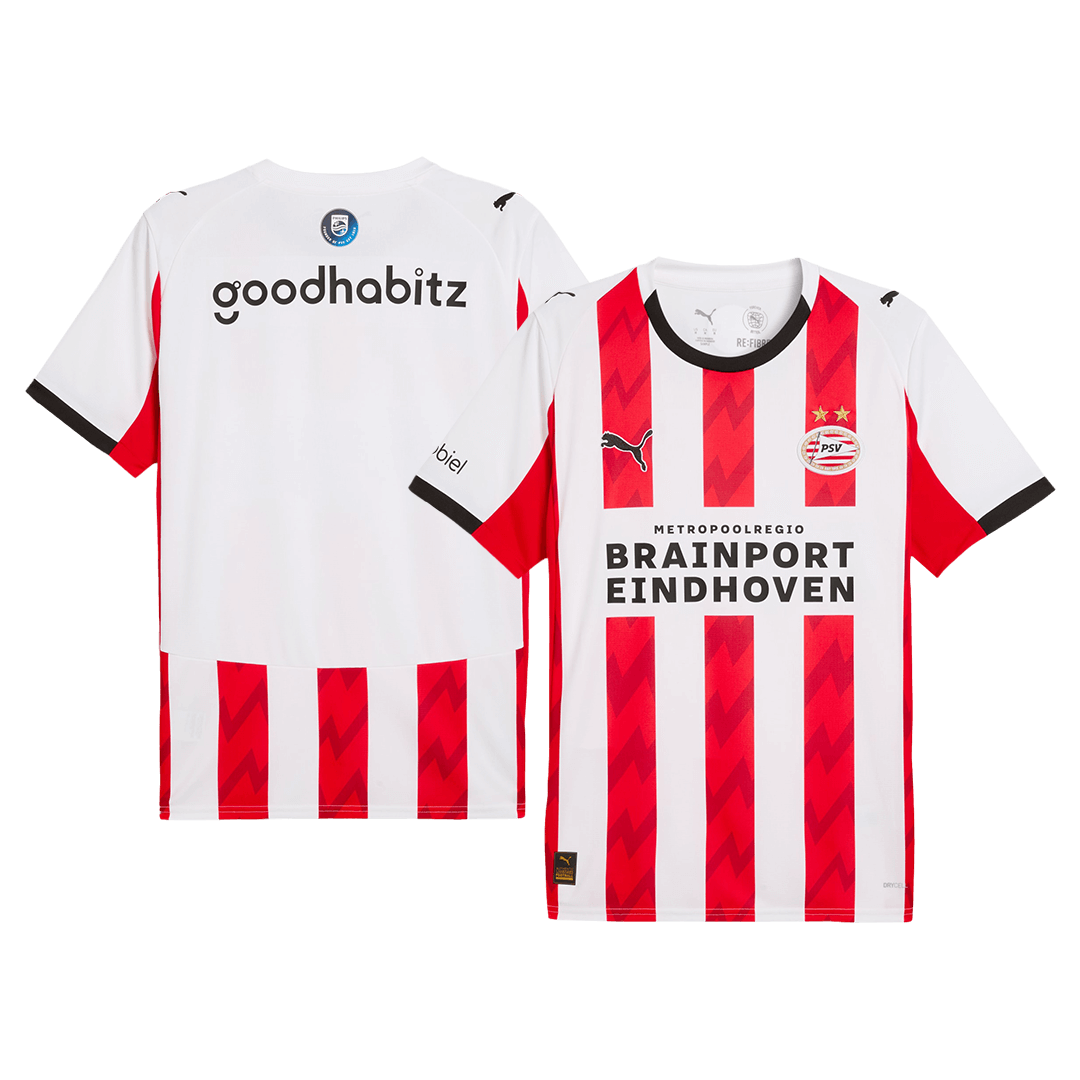PSV Eindhoven Home Soccer Jersey 2025/26 - gojersey