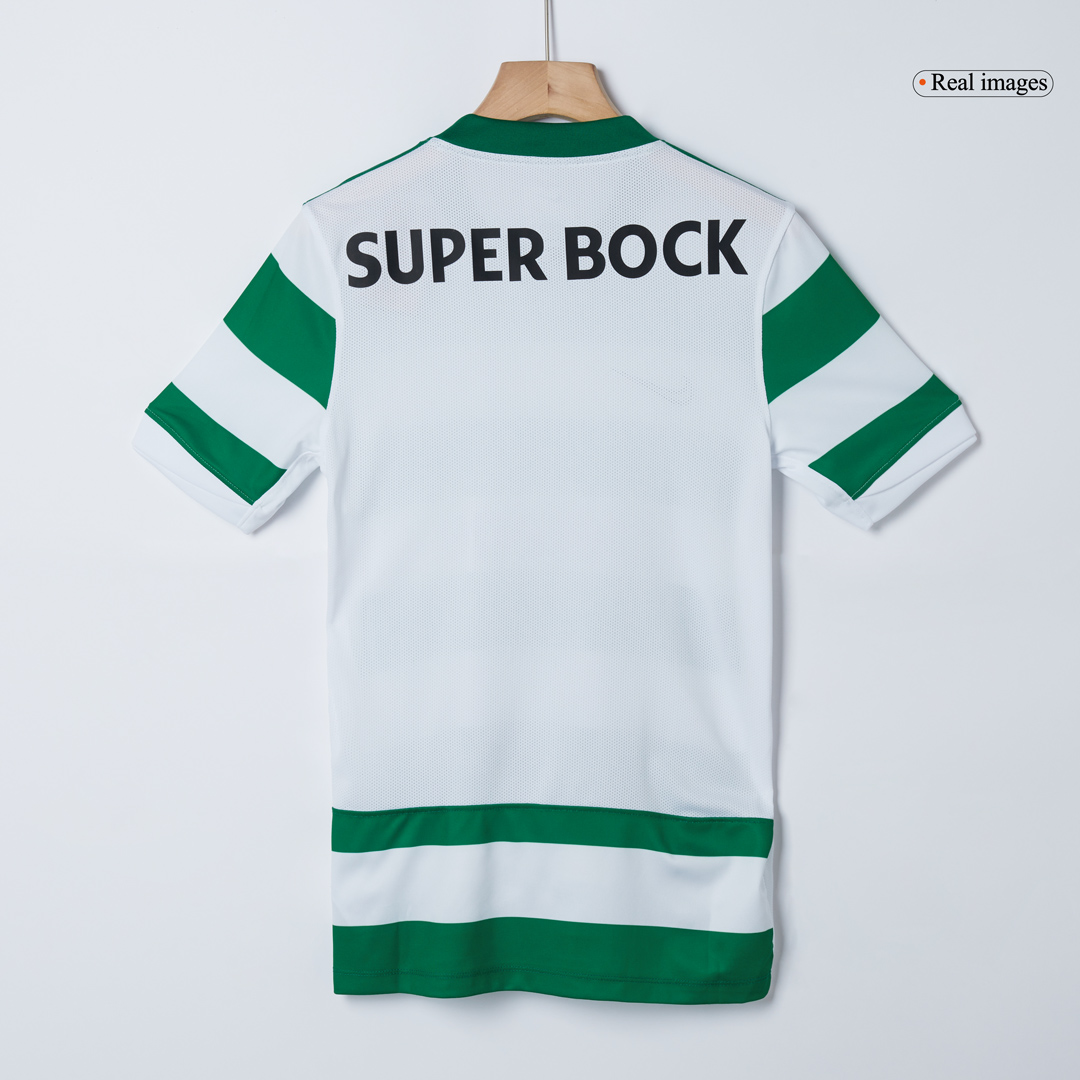 Sporting CP Home Soccer Jersey 25/26 Green&White - gojersey