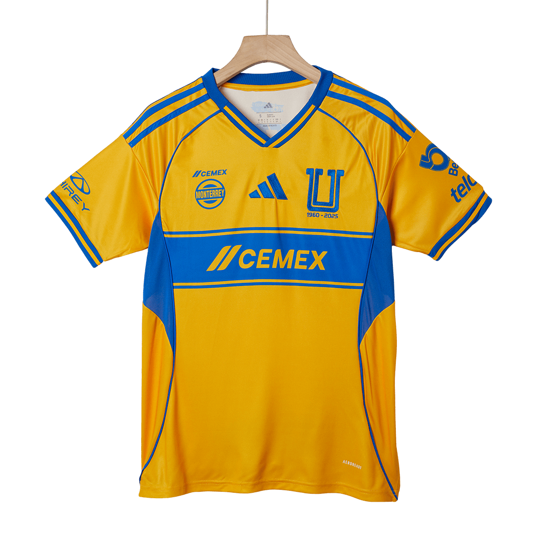 Tigres UANL Home Soccer Jersey 25/26 Yellow - gojersey