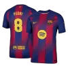 Barcelona PEDRI #8 Home Soccer Jersey Authentic 2025/26 - UCL Edition - gojersey