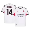 AC Milan MODRIĆ #14 Away Soccer Jersey 2025/26 - gojersey