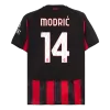 AC Milan MODRIĆ #14 Home Soccer Jersey 2025/26 - gojersey