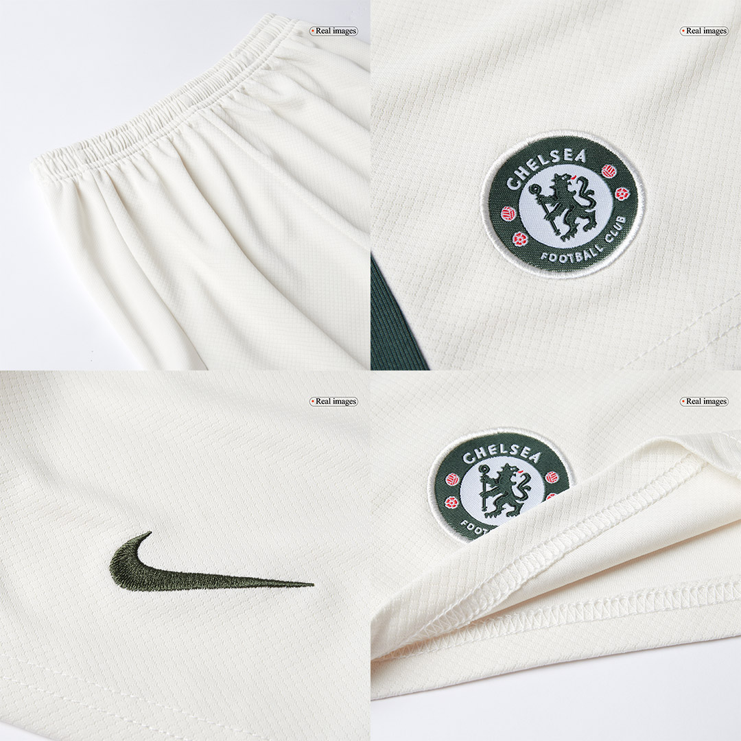 Chelsea Away Soccer Jersey Kit 2025/26 Kids(Jersey+Shorts) - gojersey