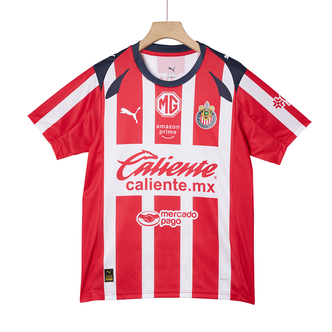 Chivas Home Soccer Jersey 2025/26 - gojersey