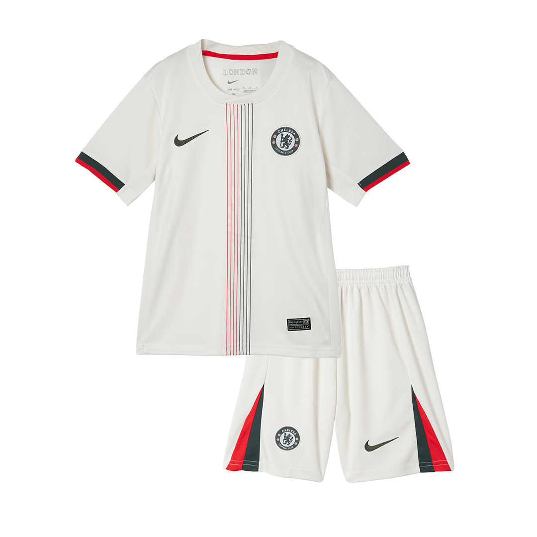 Chelsea Away Soccer Jersey Kit 2025/26 Kids(Jersey+Shorts) - gojersey