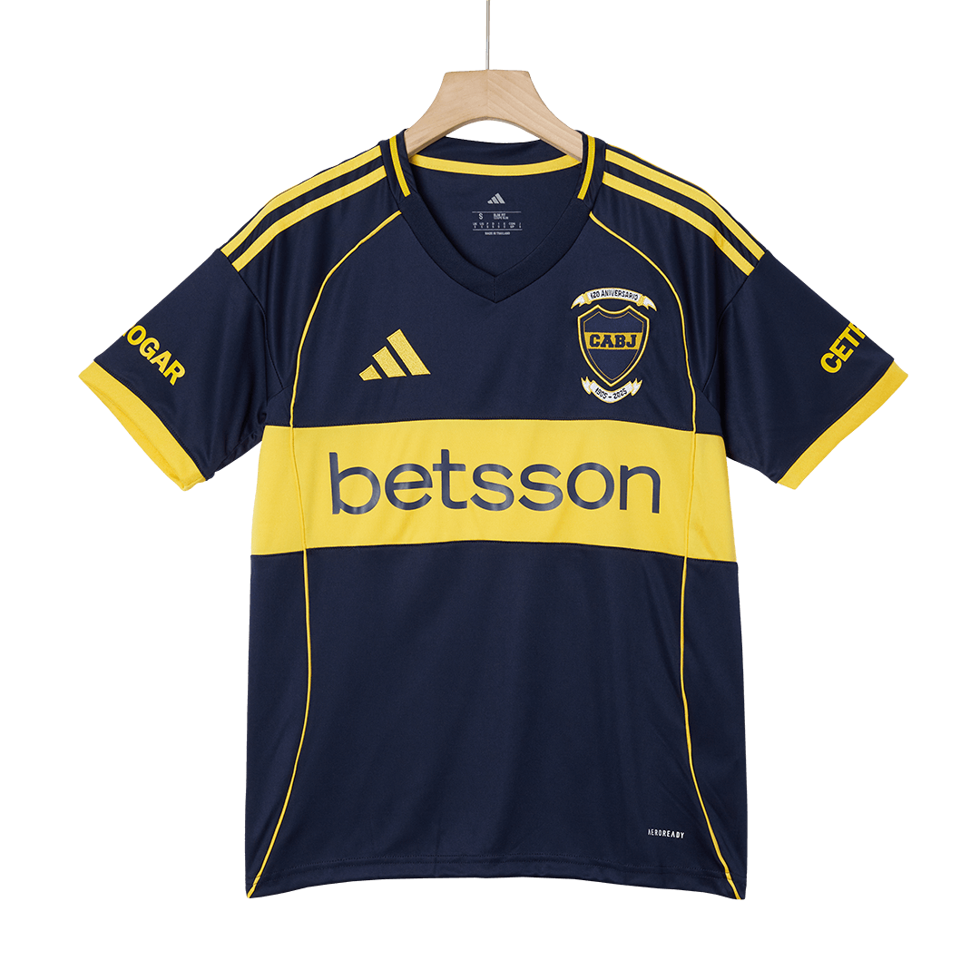Boca Juniors Home Soccer Jersey 2025/26 - gojersey