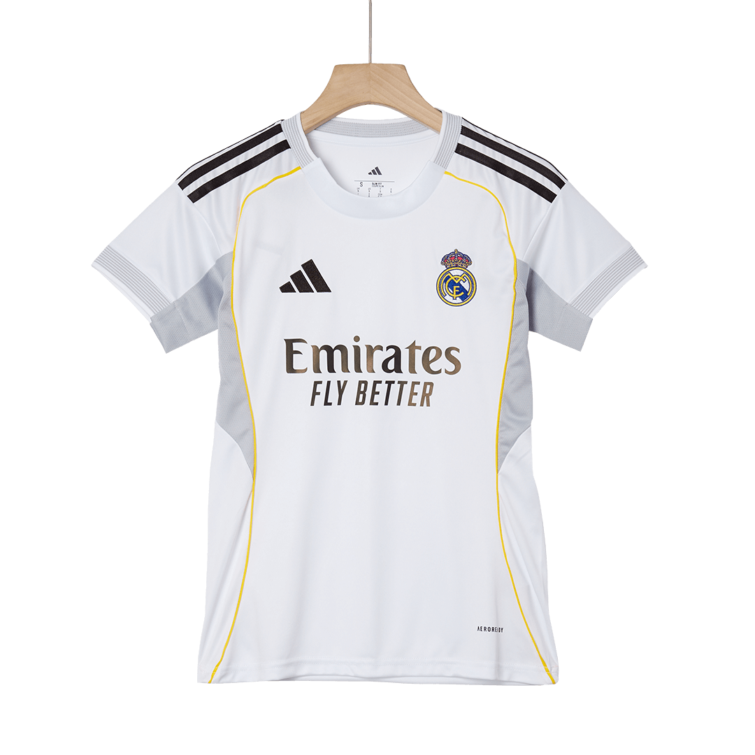 Women's Real Madrid Home Soccer Jersey 2025/26 - gojersey