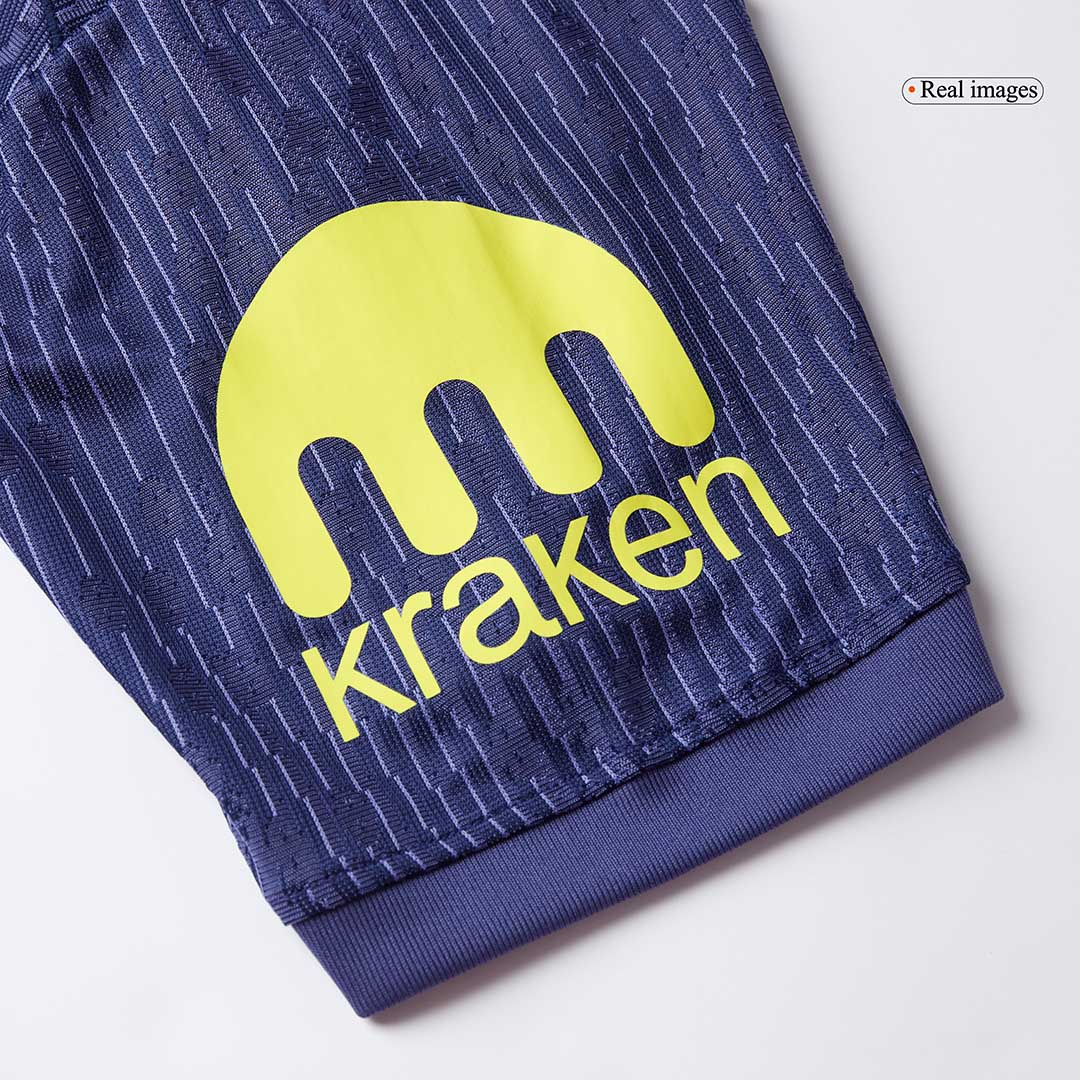 SØRLOTH #9 Player Version Atletico Madrid Away Soccer Jersey 2025/26 Navy - gojersey