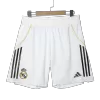 Real Madrid Home Soccer Shorts Authentic 2025/26 - gojersey