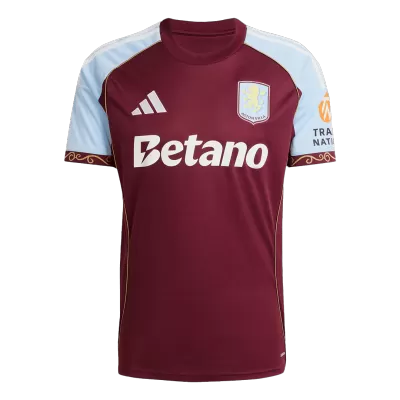 Aston Villa Home Soccer Jersey 2025/26 - gojersey