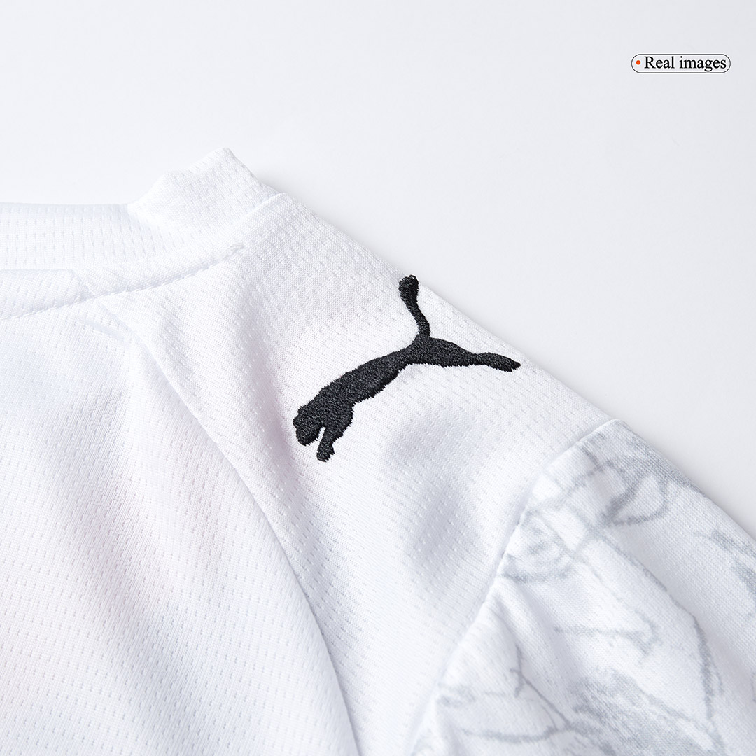 Manchester City Soccer Jersey Kit 2025/26 Kids(Jersey+Shorts) - gojersey