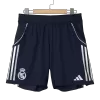 Real Madrid Away Soccer Shorts Authentic 2025/26 - gojersey