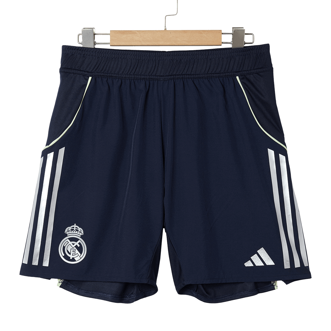 Real Madrid Away Soccer Shorts Authentic 2025/26 - gojersey