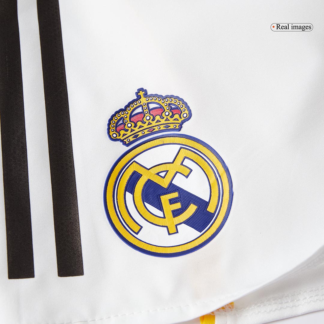 Real Madrid Home Soccer Shorts Authentic 2025/26 - gojersey