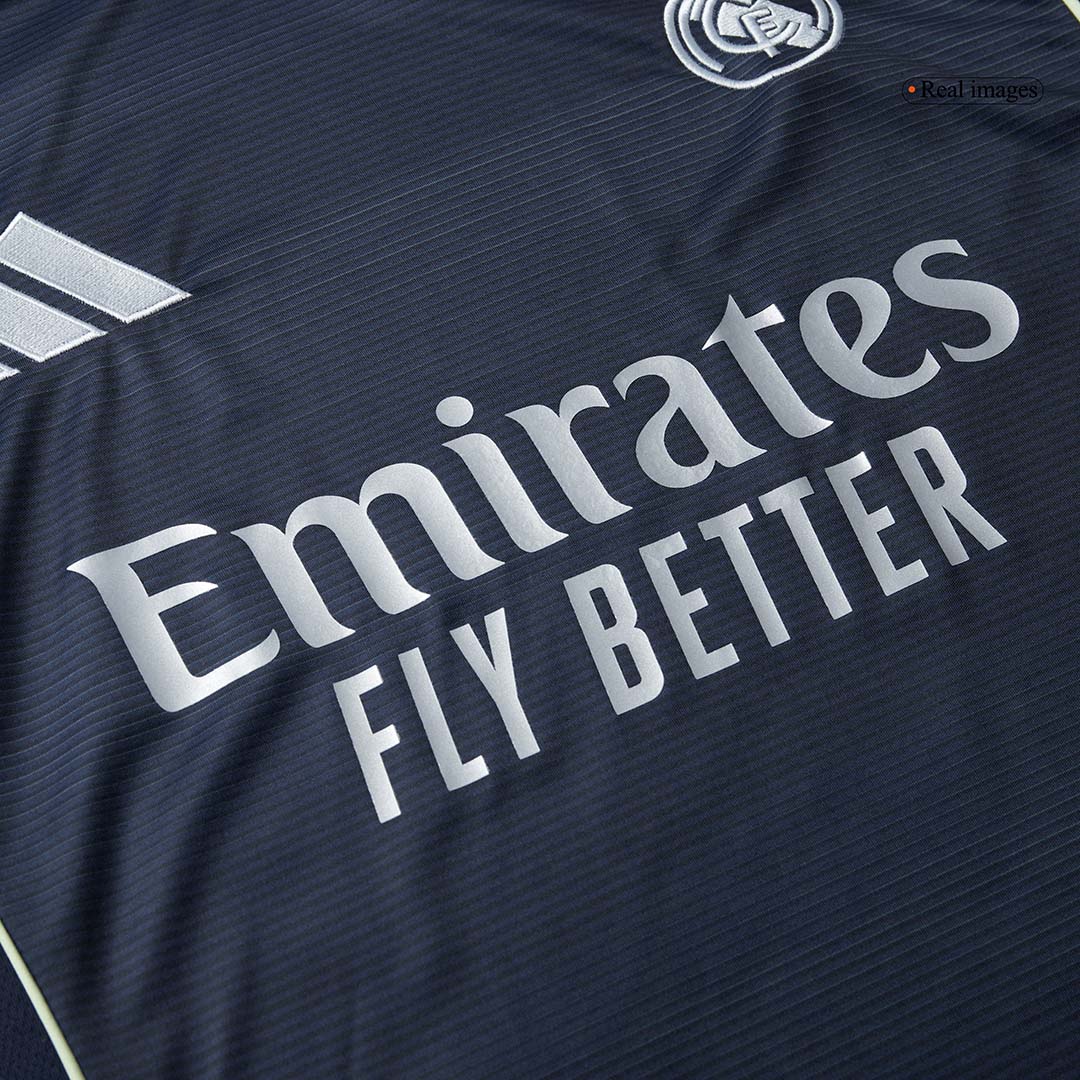 Real Madrid Long Sleeve Away Soccer Jersey 2025/26 - gojersey