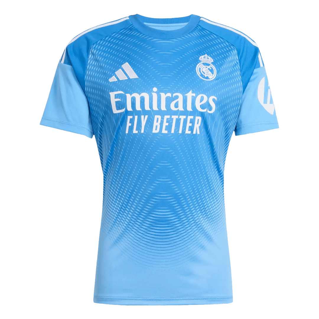 Real Madrid Goalkeeper Soccer Jersey 2025/26 Blue - gojersey