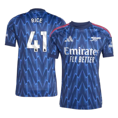 Arsenal RICE #41 Away Soccer Jersey 2025/26 - gojersey