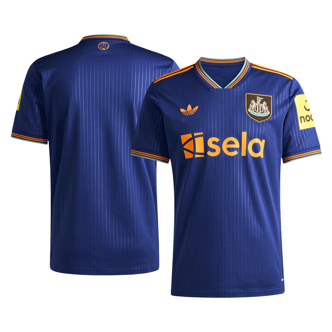 Newcastle United Third Away Soccer Jersey 2025/26 Navy - gojersey