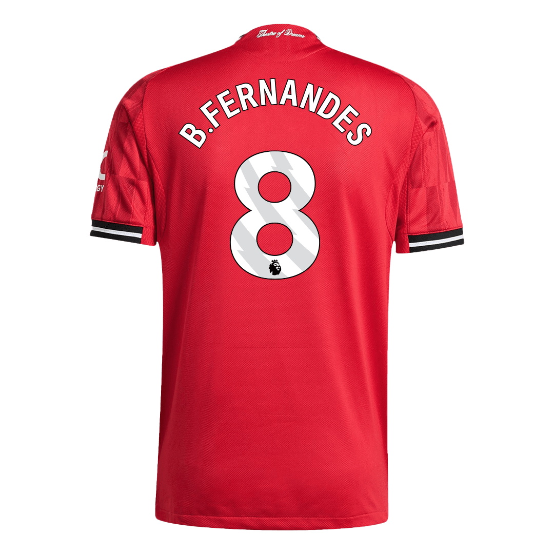 Manchester United B.FERNANDES #8 Home Soccer Jersey Authentic 2025/26 - gojersey