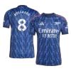 Arsenal ØDEGAARD #8 Away Soccer Jersey 2025/26 - gojersey