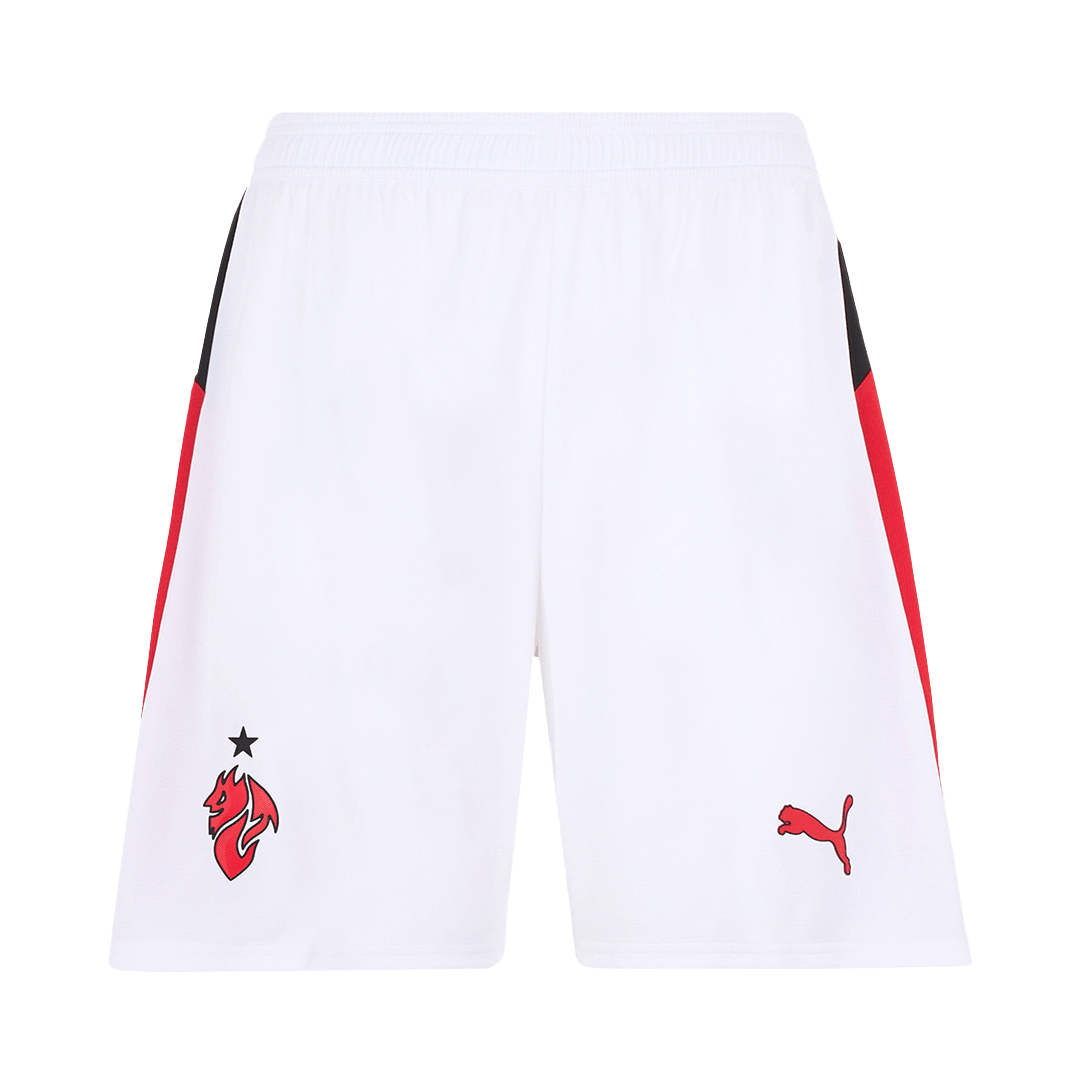 AC Milan Away Soccer Shorts 2025/26 - gojersey