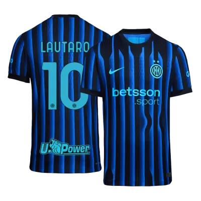 Inter Milan LAUTARO #10 Home Soccer Jersey Authentic 2025/26 - gojersey