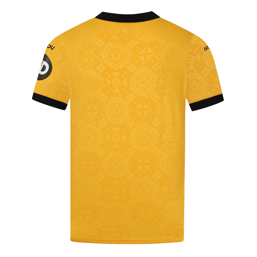 Wolverhampton Wanderers Home Soccer Jersey 2025/26 - gojersey