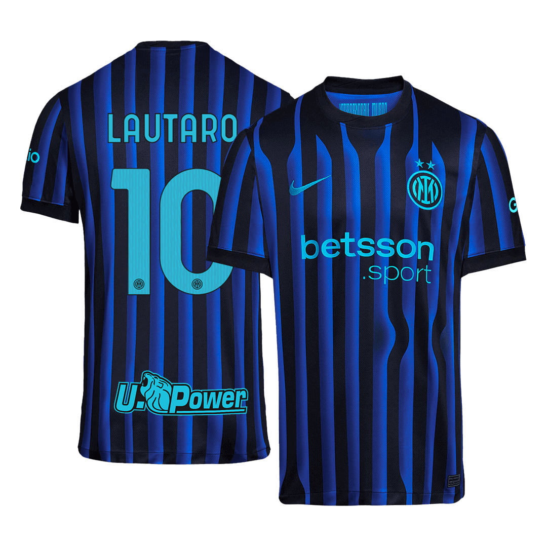 Inter Milan LAUTARO #10 Home Soccer Jersey 2025/26 - gojersey