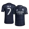 Real Madrid VINI JR. #7 Away Soccer Jersey Authentic 2025/26 - gojersey