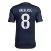 Real Madrid VALVERDE #8 Away Soccer Jersey Authentic 2025/26 - gojersey