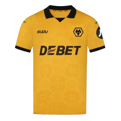 Wolverhampton Wanderers Home Soccer Jersey 2025/26 - gojersey