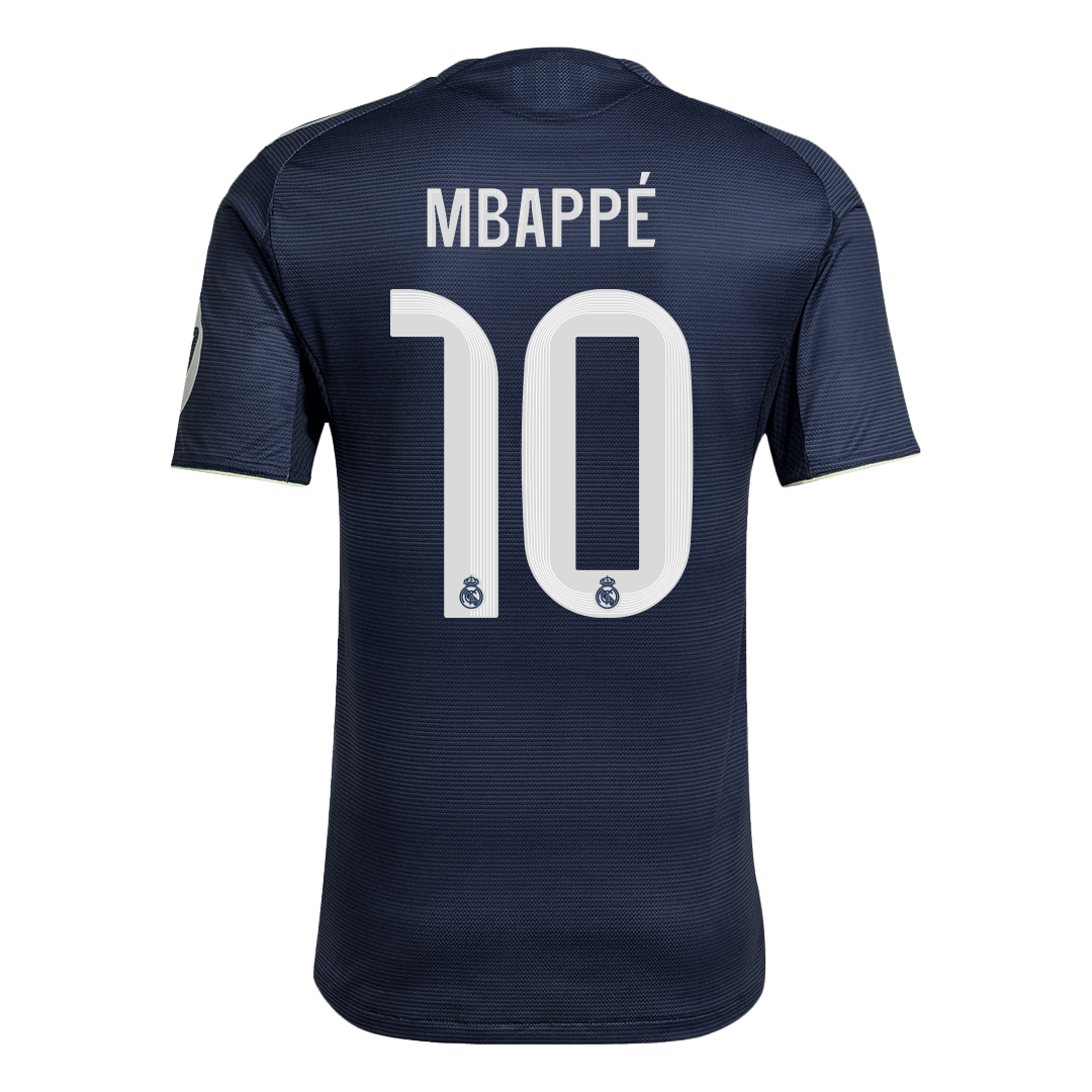 Real Madrid MBAPPÉ #10 Away Soccer Jersey Authentic 2025/26 - gojersey