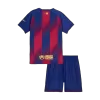 Barcelona Home Soccer Jersey Kit 2025/26 Kids(Jersey+Shorts) - gojersey