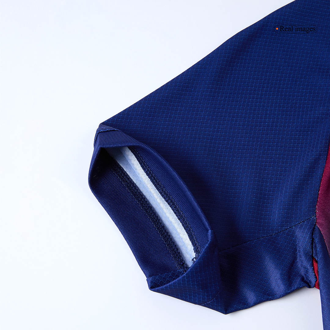 Barcelona Home Soccer Jersey Kit 2025/26 Kids(Jersey+Shorts) - gojersey