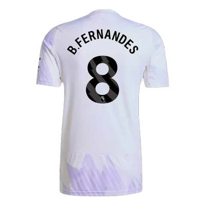 Manchester United B.FERNANDES #8 Away Soccer Jersey 2025/26 - gojersey