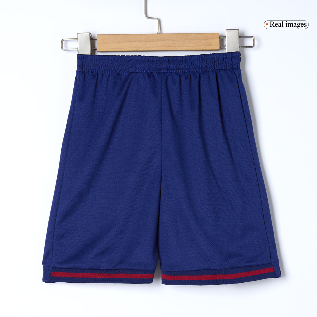 Barcelona Home Soccer Jersey Kit 2025/26 Kids(Jersey+Shorts) - gojersey