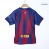 Barcelona Home Soccer Jersey Kit 2025/26 Kids(Jersey+Shorts) - gojersey