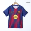 Barcelona Home Soccer Jersey Kit 2025/26 Kids(Jersey+Shorts) - gojersey