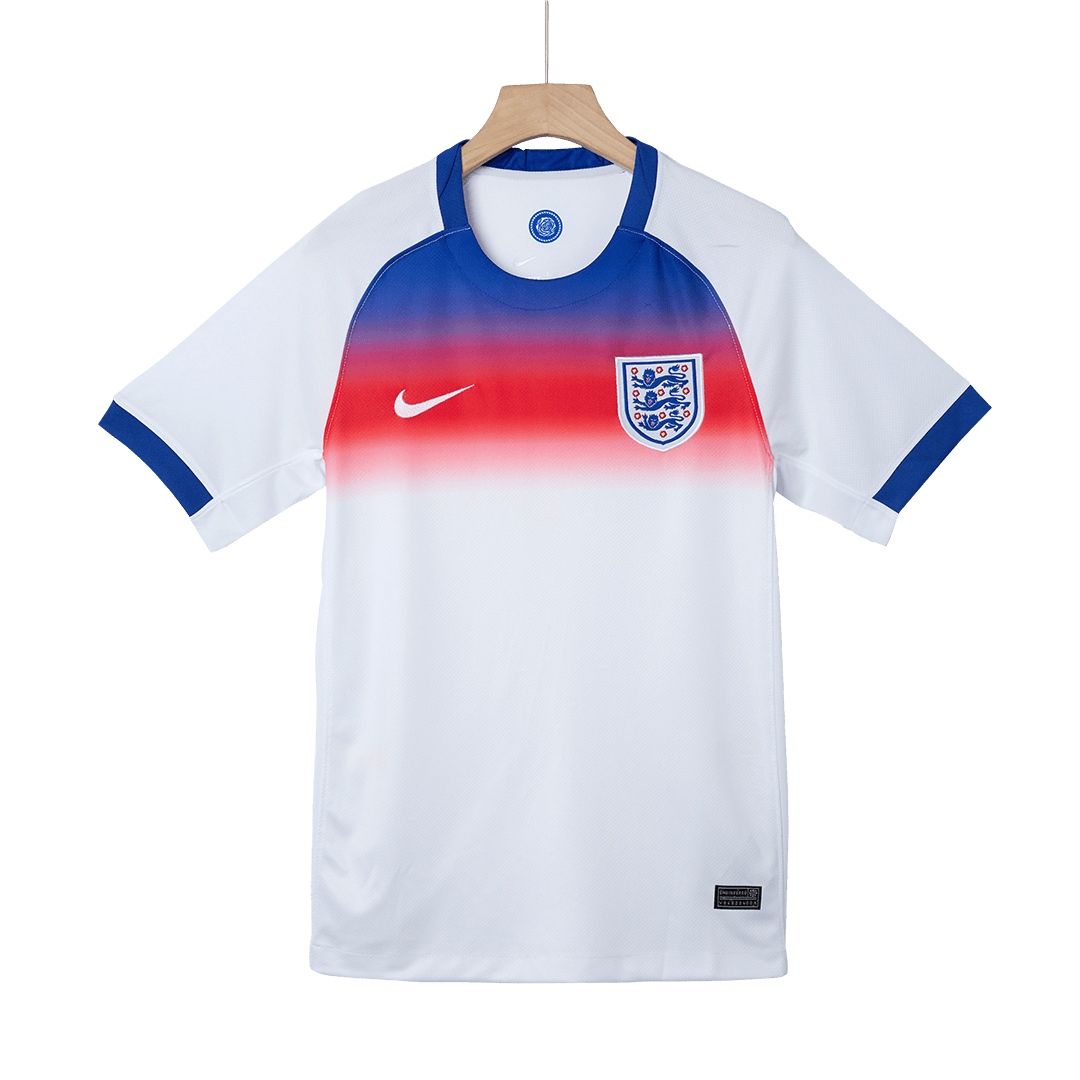 Men's England Home Soccer Jersey 2025 White - Women's Euro - gojersey