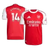 Arsenal GYÖKERES #14 Home Soccer Jersey Authentic 2025/26 - gojersey