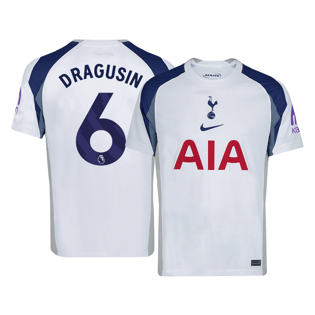 Tottenham Hotspur DRAGUSIN #6 Home Soccer Jersey 2025/26 - gojersey