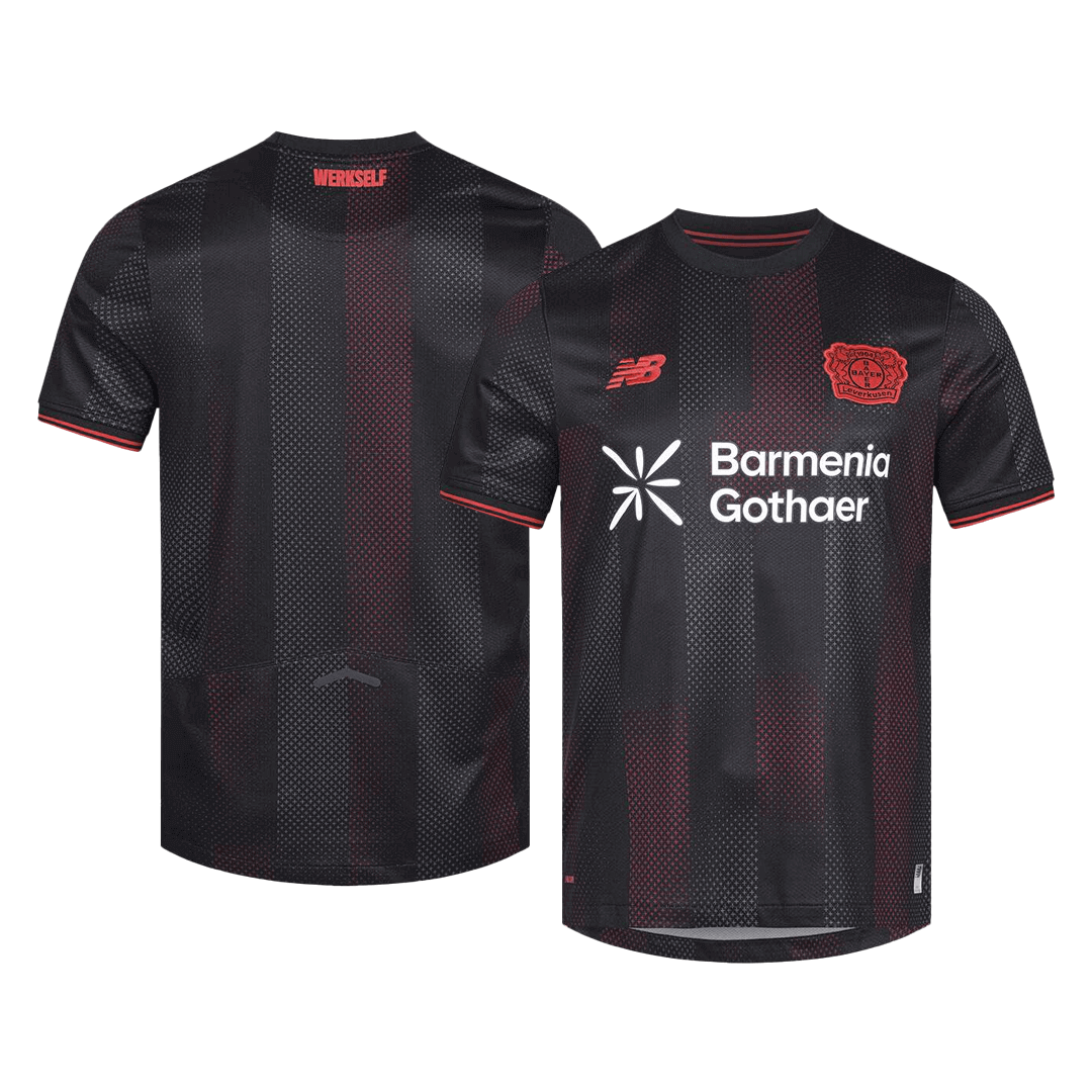 Bayer 04 Leverkusen Home Soccer Jersey 2025/26 - gojersey