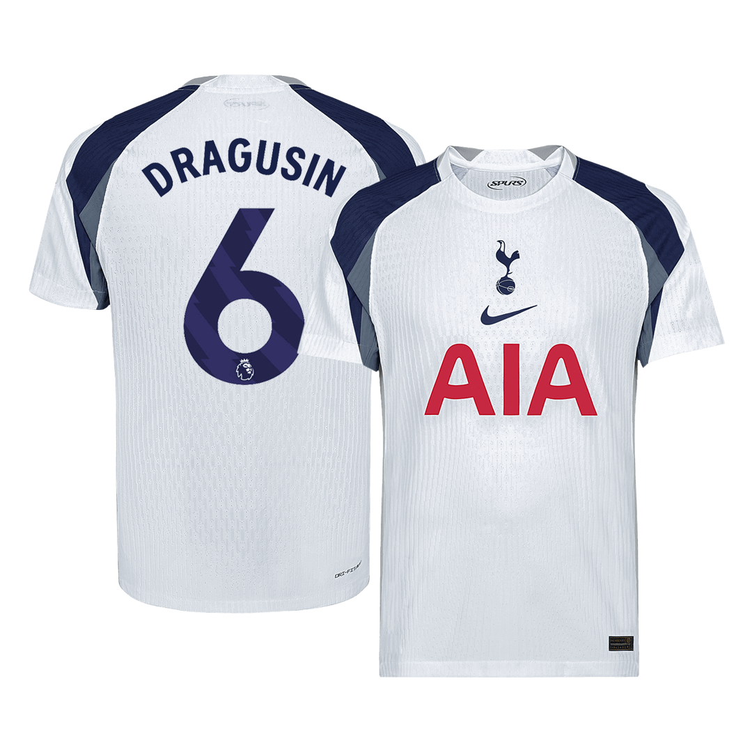 Tottenham Hotspur DRAGUSIN #6 Home Soccer Jersey Authentic 2025/26 - gojersey