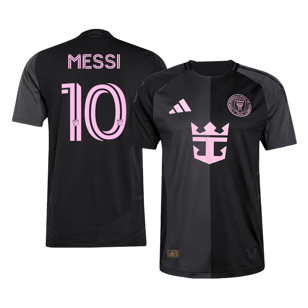 Inter Miami CF MESSI #10 Away Soccer Jersey Authentic 2025 - gojersey