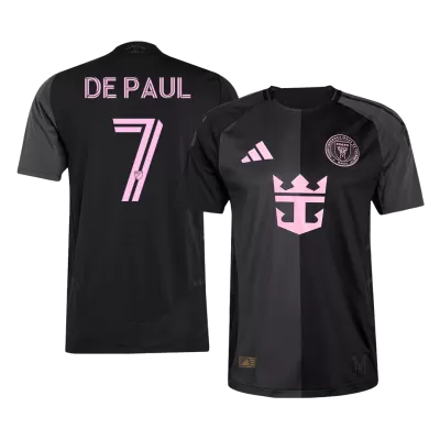 Inter Miami CF DE PAUL #7 Away Soccer Jersey Authentic 2025 - gojersey